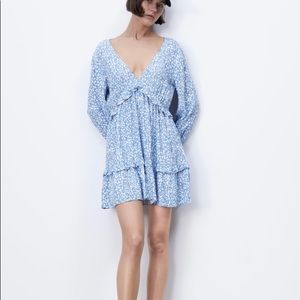 Zara animal print dress